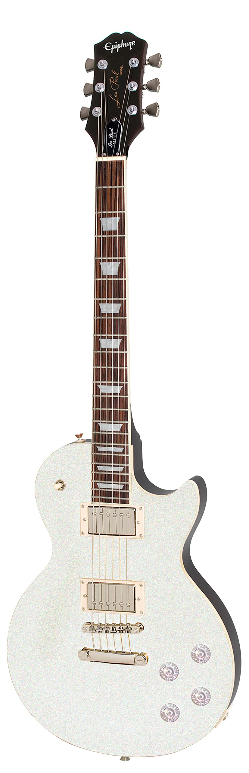 Amazon.com: Epiphone Les Paul Muse, Pearl White Metallic : Musical